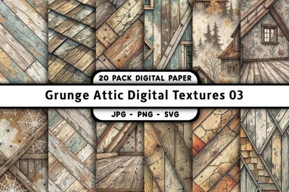 Download Grunge Attic Digital Textures 03 - Grunge Collection