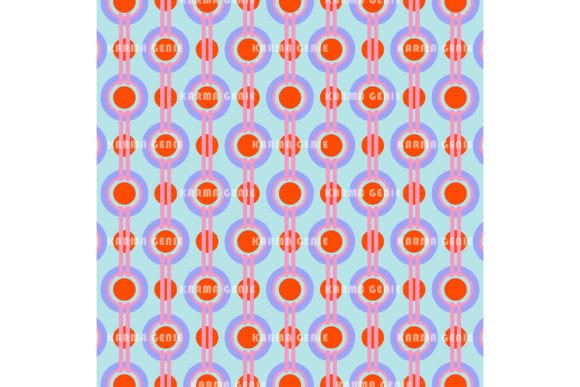 Download Blue &amp; Orange Retro Background Pattern - Orange Collection