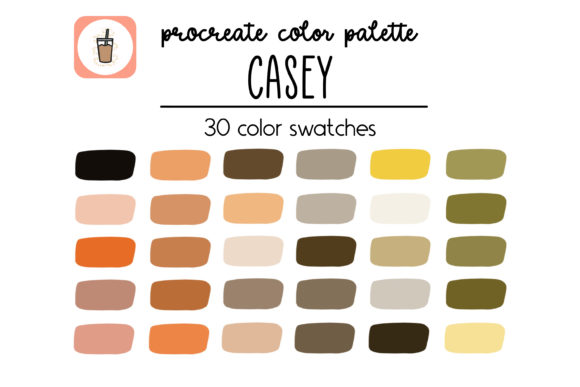 Download Casey Boho Vibes Procreate Palette - Premium Resources