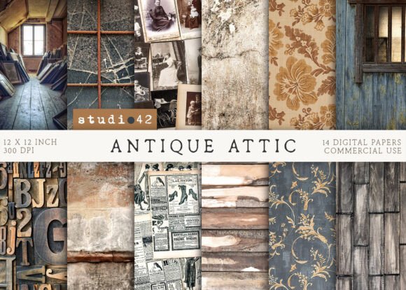 Download Grunge Attic Digital Textures Graphics - Grunge Collection