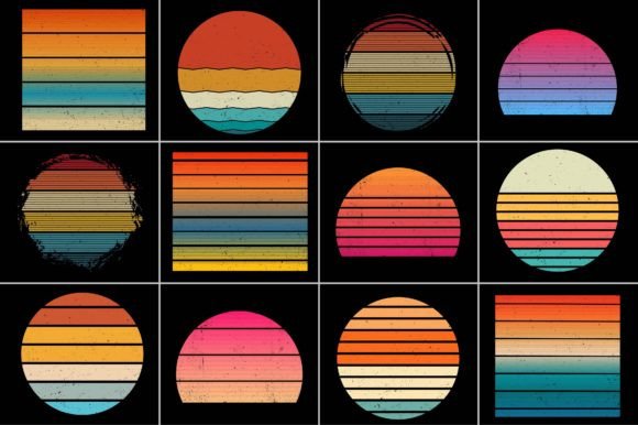 Download Grunge Sunset Retro Background - Grunge Collection