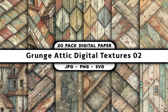 Download Grunge Attic Digital Textures 02 - Grunge Collection