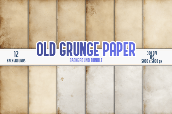 Download Old Grunge Digital Paper Texture Pack - Grunge Collection