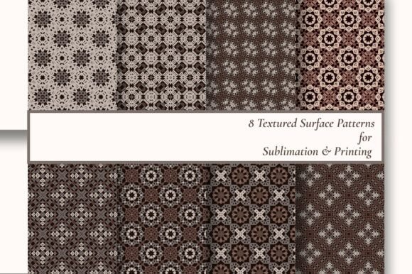 Download 8 Earth Tone Tribal Geometric Patterns - Geometric patterns Collection