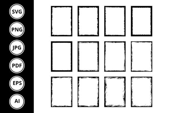 Download Grunge Border Frame Collection - Frame Collection
