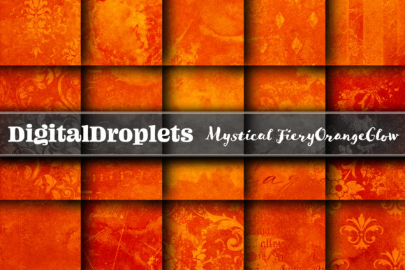 Download Fiery Orange Glow - Orange Collection