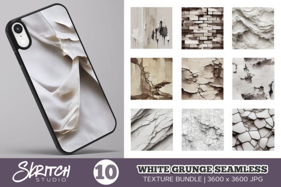 Download White Grunge Seamless Textures - Grunge Collection